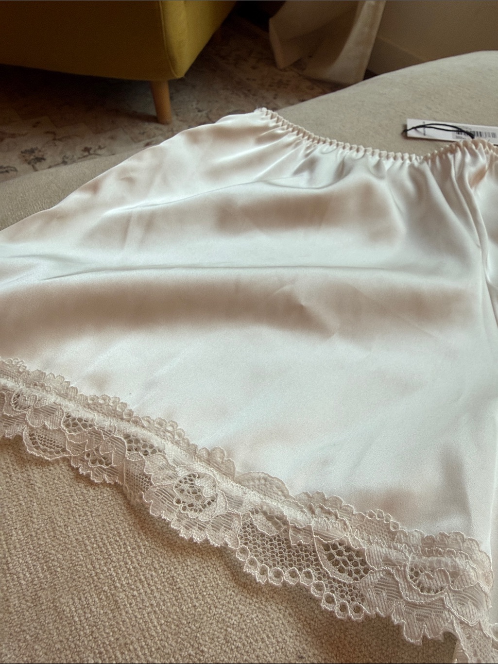 Nwt Kat The Label Stella Short Ivory — image 8 of 8
